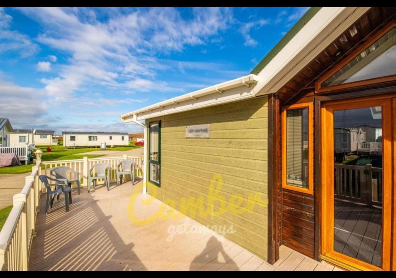 Mp768 - Camber Sands Holiday Park - Huge Lodge - Small Dog Friendly - Sleeps 8 Exteriér fotografie