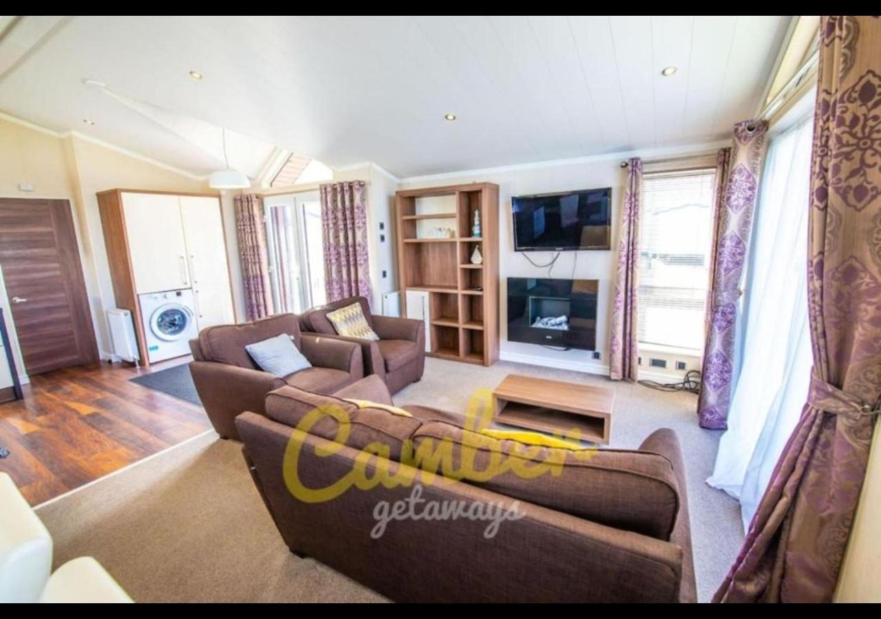 Mp768 - Camber Sands Holiday Park - Huge Lodge - Small Dog Friendly - Sleeps 8 Exteriér fotografie