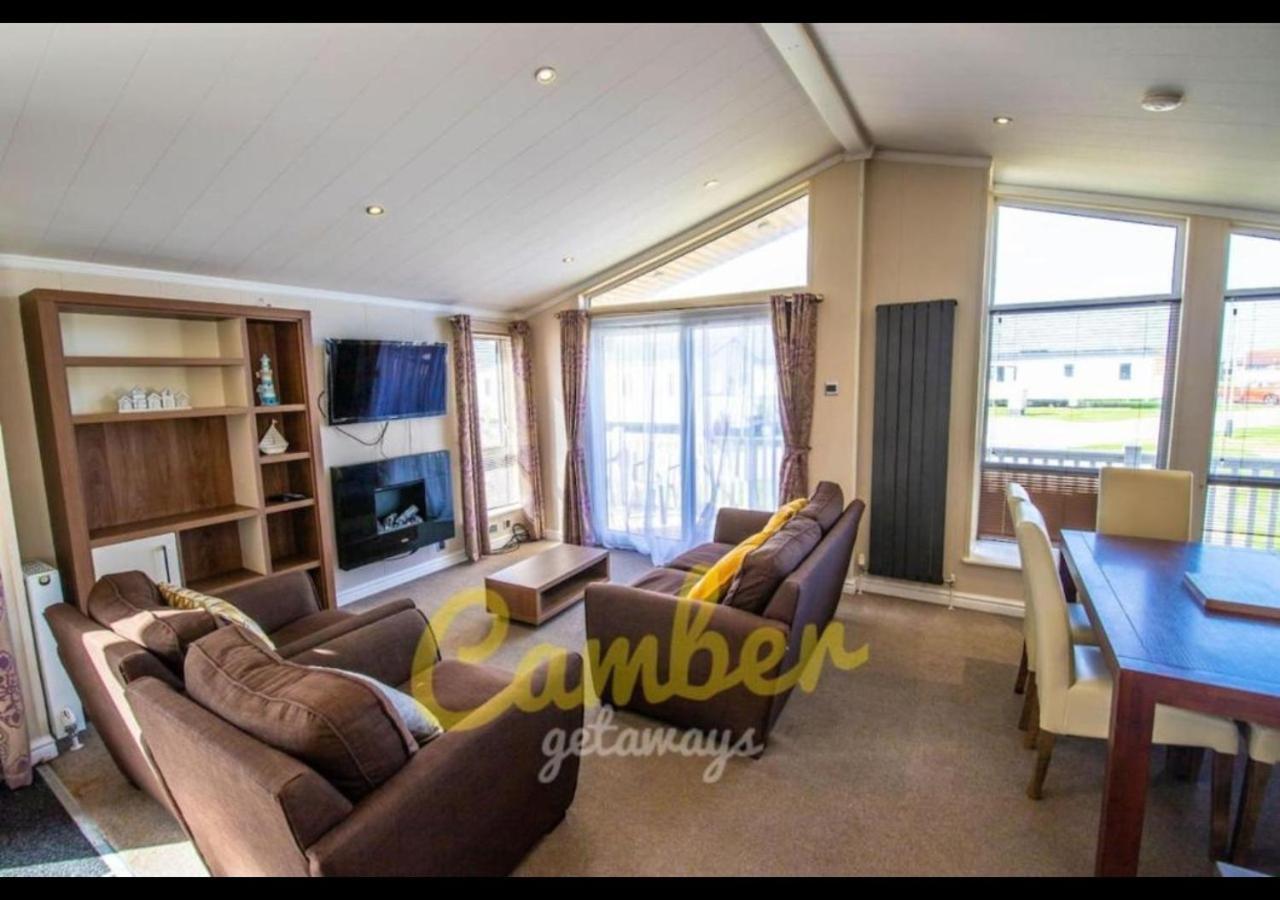 Mp768 - Camber Sands Holiday Park - Huge Lodge - Small Dog Friendly - Sleeps 8 Exteriér fotografie