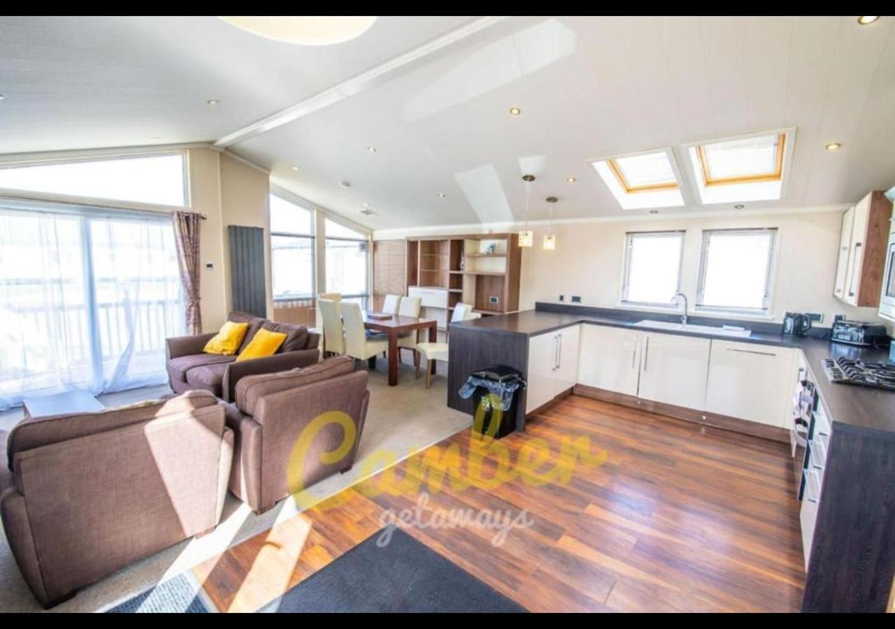 Mp768 - Camber Sands Holiday Park - Huge Lodge - Small Dog Friendly - Sleeps 8 Exteriér fotografie